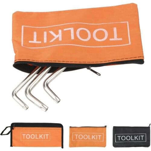 Hardware Toolkits High Quality Zipper Canvas Oxford Multi-function Portable Bag Waterproof Organizer Storage Bags Small Tool Bag