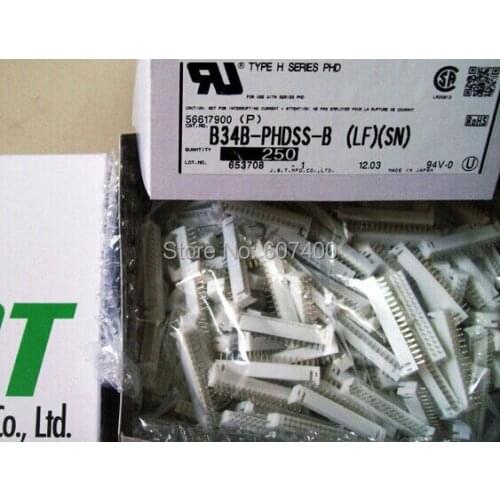 B34B-PHDSS-B Header Connectors terminals housing 100% new and original parts B34B-PHDSS-B (LF)(SN)