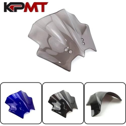 Windshield For KTM DUKE 390 200 125 DUKE390 DUKE200 DUKE125 2012-2016 2015 2014 2013 Motorcycles WindScreen Double Bubble