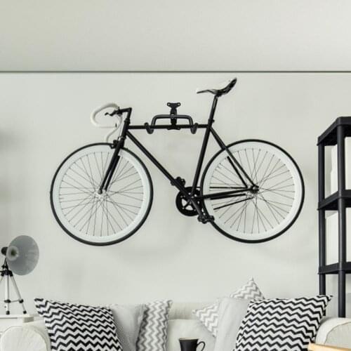 1PC Bike Wall Mount Adjustable Bicycle Stand Holder Foldable Mountain Bike Display Rack Bicycle Hanging Stand Tools For Indoor