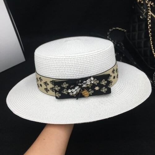 Prevent bask in summer new ceiling large eaves and sunbonnet hat retro elegant han edition hat fashion by the sea sunhats