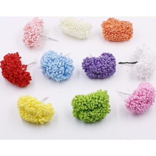 VINAMIT PE Stem Baby Breathing Foam Mini Man-made Starry Flower Wedding Party Decoration Flower Crafts Fake Hotel Home Decor