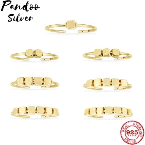 Fashion Charm Sterling Silver Copy 1:1 Copy,Letter Numeral Symbol Dice Open Cuff Customized Bracelet Women 2021 Jewelry Gift