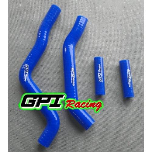 High performance silicone radiator hose FOR KAWASAKI KX125 KX 125 03 04 2003 2004-07 06 2006 2007 BLUE