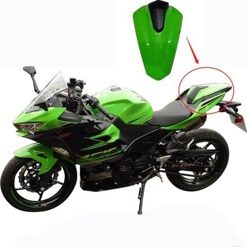 For KAWASAKI ninja 400 2018 2019 2020 Motorcycle Rear Pillion Passenger Cowl Seat Back Cover Fairing Part ABS plastic NINJA400