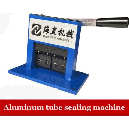 1PC 55mm Aluminum tube sealing machine teeth paste tube sealer stamping sealer , manual sealer