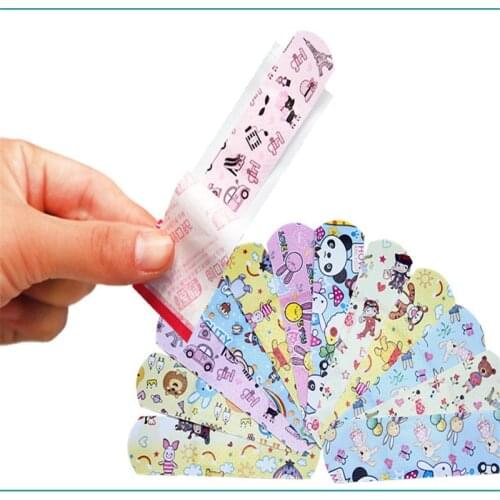 100pcs Transparent Medical Patch Waterproof Wound Bandages Cute Breathable First Band Aid Medical Adhesive for Kids