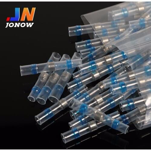 150PCS Waterproof Solder Seal Heat Shrink Butt Electrical Wire Terminal Connectors Sleeve Insulation Quick Splice Terminals Kit