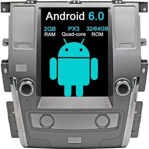 Aotsr 12.1" Android 6.0 Tesla style Car No DVD Player GPS Navigation Radio for NISSAN PATROL 2010-2017 unit stereo multimedia