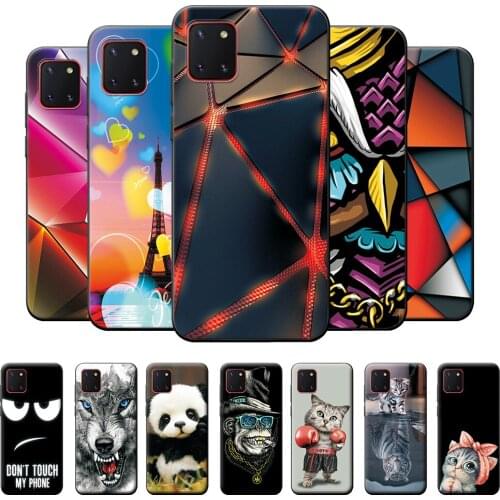 For Samsung Galaxy A81 Case For Samsung A81 Back Cover 6.7 inch Soft Silicone Luxury Bumper For Samsung A81 A 81 Case TPU Bags
