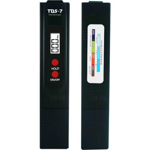 Digital Water Quality TDS Meter Tester Temperature Pen Water Purity PPM Filter Hydroponic for Aquarium Pool Water Monitor