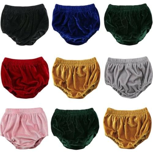Kids Baby Girls Velvet Bottoms Infant Bloomer Shorts Briefs Diaper Cover Panties Casual Soft Shorts PP Pant