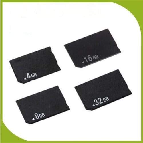 Real Capacity MS 2GB 4GB 8GB 16GB 32GB 64GB Memory Stick Pro Duo Storage Memory Cards for PSP Console Phone Tablet Camera