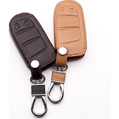 Classic design car key caseKeyboard cover for Jeep Chiconno Free Light Freelander Guide for Fiat 2 buttons remote control keys
