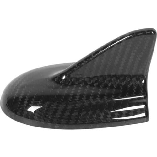 Carbon Fiber Car Antenna Cover Shark Fin Trim Decor Fit for Dodge Challenger/Challenger SRT 2015 Auto accessories