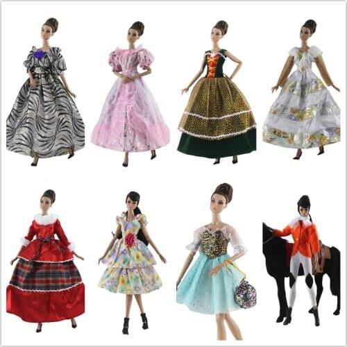 Doll Dress / National costume Cheongsam Party Gown Outfit Clothing Wedding Dress For 1/6 BJD Xinyi FR ST Barbie Doll , 2019 New