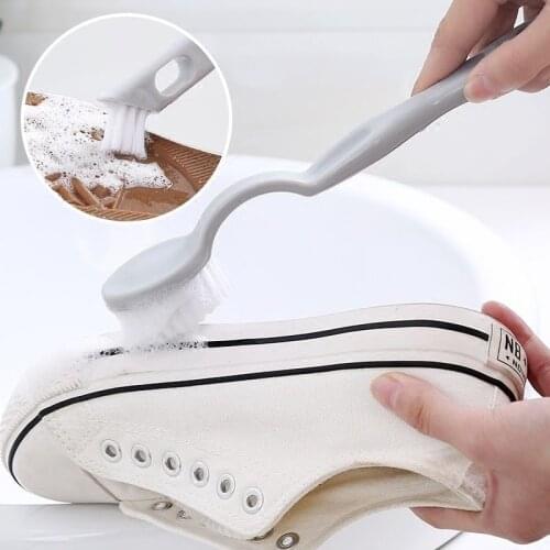 Multifunctional Household Shoe Brush Cleaning Soft Fur General Decontamination Shoe Polish Brush Leather Shoe Brush Shoe Brush