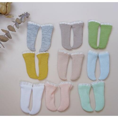 BJD Doll socks suitable for 1-6 size twisted lace socks heaped socks doll accessories