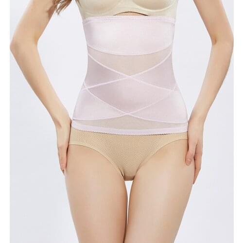 2019 new sexy Lingerie slimming belt post partum slim belts for women waist trainer body shaper tummy control waist corset Belt