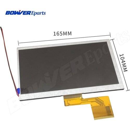 165*104mm 7" Inch New LCD Display Matrix for Q8 Tablet Compatible SQ070FPCC260R-01 HD 1024 * 600 LCD display screen replacement