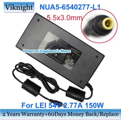 Genuine NUA5-6540277-L1 Power Adapter 54V 2.77A 150W NUA5-61540-141 NUA5-6540277-11 Laptop Charger For LEI NUA5-6540277-11