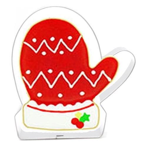 Gloves Cookie Cutter Stainless Steel Biscuit Knife Baking Fruit Cut Kitchen Tools Embossing Printing