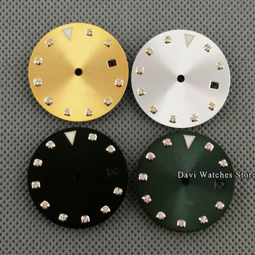 Bliger Sterile 29.3mm Black/White/Green/Golden Dial Fit ETA 2836 2824 Mingzhu DG2813/3804,Miyota 8215 821A 82 series movement