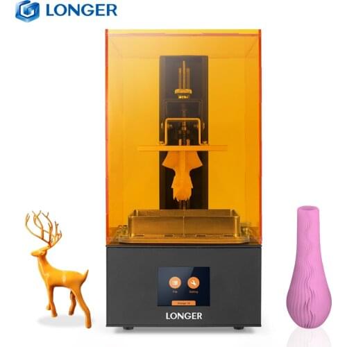 LONGER Orange 10 LCD 3D Printer Affordable SLA 3D Printer Metal Body Matrix LED Design Fast Cooling Easy Operate Resin Printer