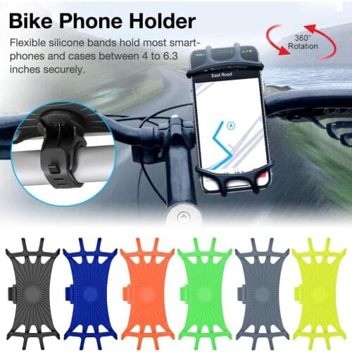 Universal Car Auto Phone Holder Bike Motorcycle Bicycle Cell Phone Stand Handlebar Clip GPS Mount Holder For smartphone Bracket