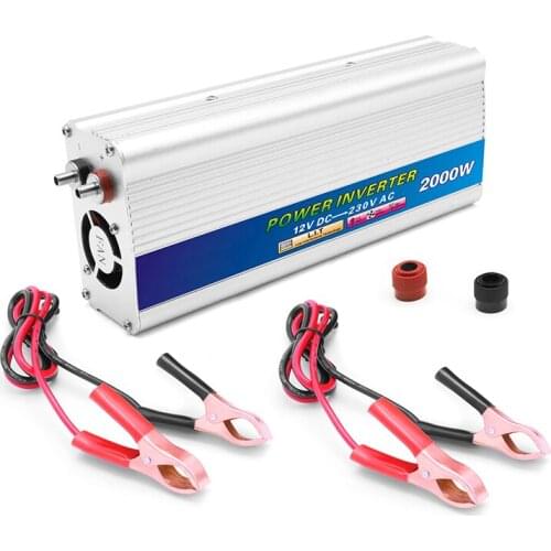 Factory Price 500W 1KW 2KW 12V to 220V Inverter with USB Interface