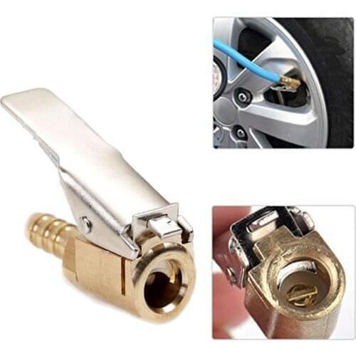 1pcs Auto Air Pump Chuck Clip Car Truck Tyre Tire Inflator Valve Connector Car 6.3mm 8mm Clamp Tire Repair Tools