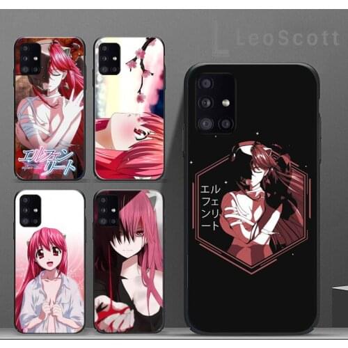 Japan Amine Elfen Lied Lucy Nyu Phone Case For Samsung A32 A51 A52 A71 A50 A12 A21S S10 S20 S21 Plus Fe Ultra