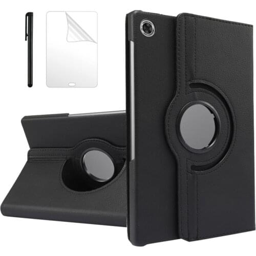 360 Rotating Litchi Flip Stand Leather Cover For Lenovo Tab M10 FHD Plus TB X606F X606X 2020 M10 Plus 10.3 Tablet case