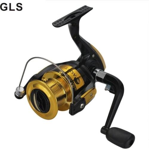 GLS black gold NL1000-6000 series plastic line cup semi-metal folding freshwater and brine spinning wheel fishing reel