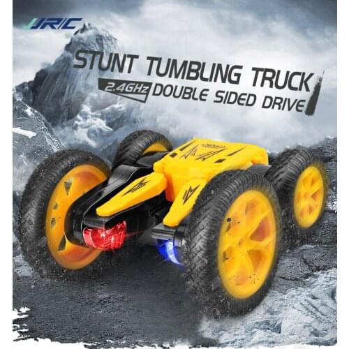 JJRC Q71 Stunt Car Remote Control Rotating Double Sided Stunt RC Car With Light Truck Promotion Gift