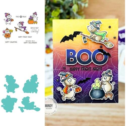 Millies Haunted Halloween Metal Cutting Dies And Stamps Scrapbooking DIY Decoration Craft Embossing Stencil 2021 Arrival New