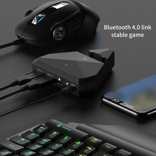 PUBG Mobile Gamepad G1 Mobile Gamepad Keyboard Mouse Converter Adapter Dock For Android IOS Mobile Game For PUBG