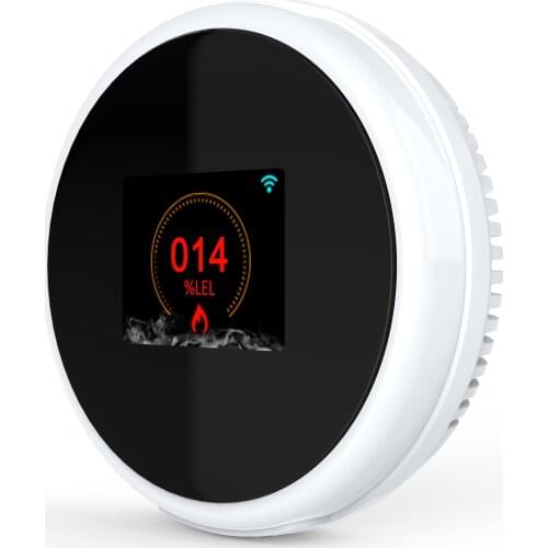 Independent/WIFI No-Wire Noxious Air Leak Alarm Detector 433 Frequency Combustible Air Monitoring Domestic Use Alertor