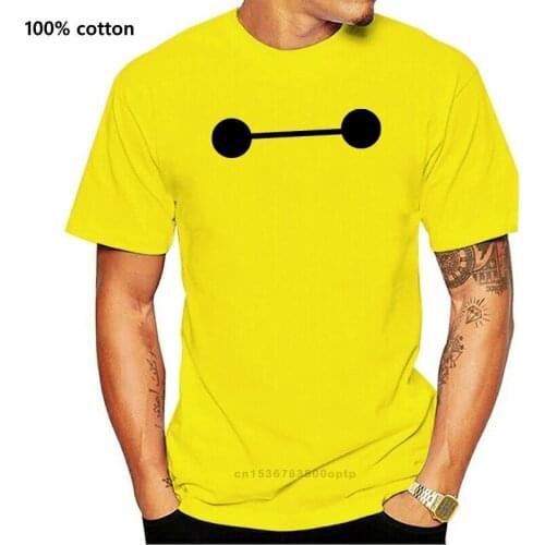 New Cartoon Men T Shirts Brand Boys Man Clothing T-Shirts Hot Big Hero 6 Baymax Clothes Fashion Summer TopsTees