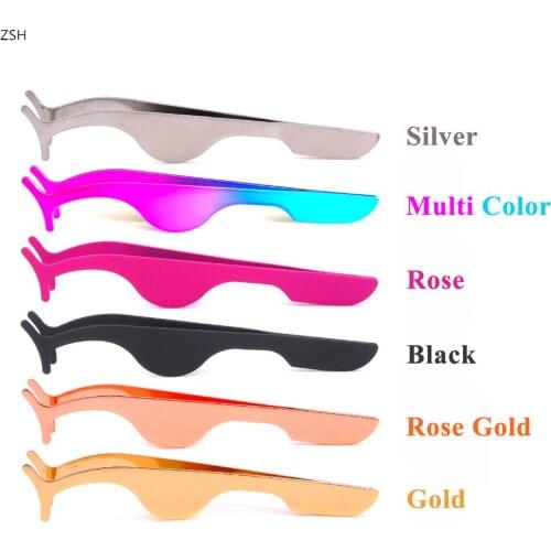 Tweezer Artificial Eyelashes Extension Applicator False Eyelash Applicator Remover Nipper Tweezer Clip Makeup Tool