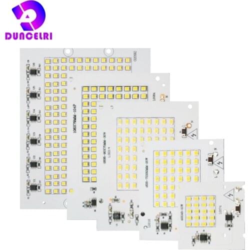 LED SMD 2835 Chip 10W 20W 30W 50W 100W Flood Light Beads AC 220V-240V Led Floodlight Lamp DIY For Outdoor Lighting Spotlight