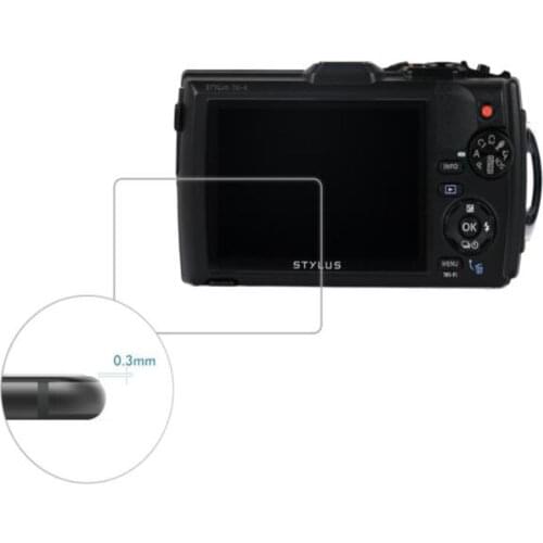 Tempered Glass Protector for Olympus Tough TG3 TG-3 TG-4 TG4 TG5 TG-5 TG6 TG-6 iHS Camera LCD Screen Protective Film Protection
