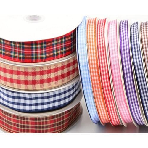 1M Cotton Webbing Lattice Tape Ribbon Packaging Strap DIY Apron Bouquet Gift