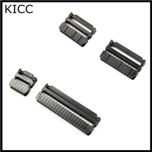FC-12P 2.54mm FC Wire pressing head ISP connector JTAG plug 10Pcs