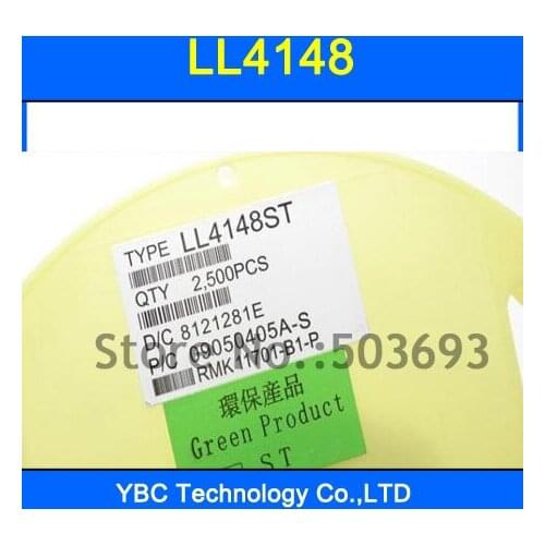 1000pcs/lot 1N4148 LL4148 SMD Diode Switching Signal