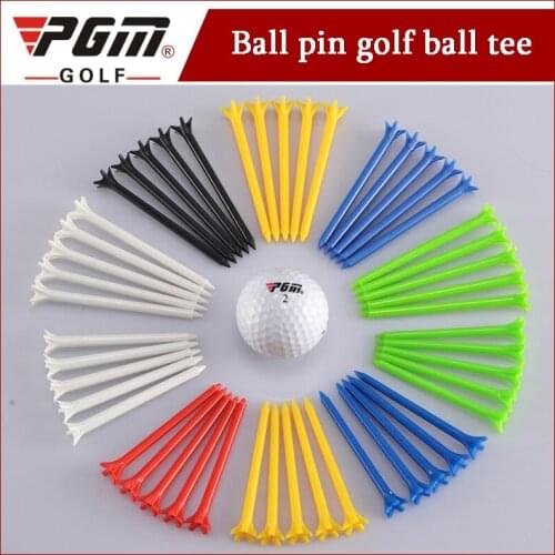 50 PCS Golf Ball Holder Seat Golf Plastic Ipomoea Tees 78mm/68mm Golf Accessories Ball Tee Golf Clip Markers Pin Step Down