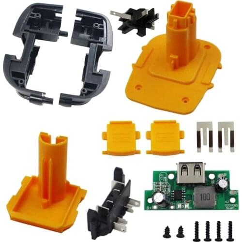 DCB1820 Adapter Charger Converter DIY Assembly Kits for 18V 20V 60V Lithium Battery DC206 DC9096 Nickel Electric Tools