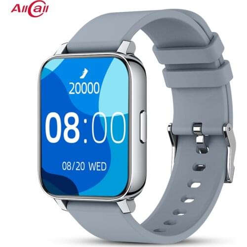 Allcall P36 1.69 inch Smart Watch Men Fitness Tracker IP67 waterproof Women Bluetooth Smartwatch for iOS Android Apple Xiaomi
