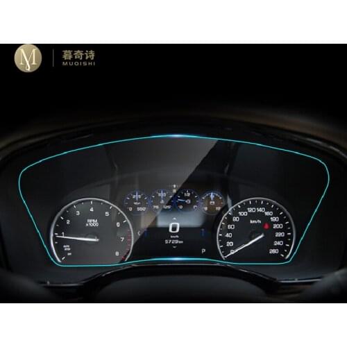 For Cadillac XT5 2016-2019 Automotive interior Instrument panel membrane LCD screen TPU protective film Anti-scratch Accessories