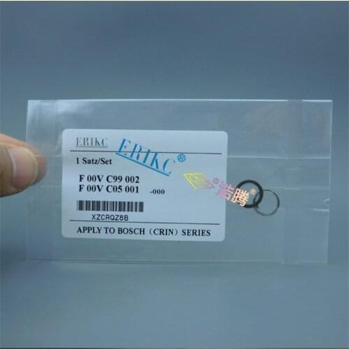 F00VC99002 F00VC05001 Common Rail Injector Gasket Kit F 00V C99 002 F 00V C05 001 Steel Ball 1.34mm O-Ring